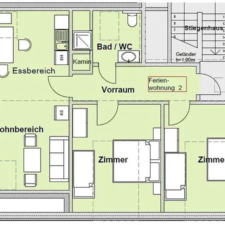 Fruehstueckspension Doris Eder Oda ve Kahvaltı